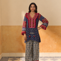 Shabrez Set with Farshi Salwar