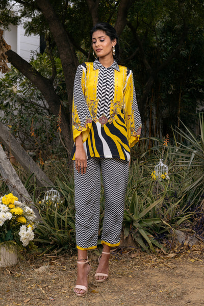 Zesty Zebra Co-ord Set – Chakkraa
