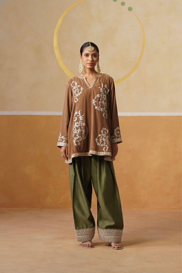 Tarang Kurta Set with Farshi Salwar