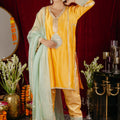 Zard Kurta Set