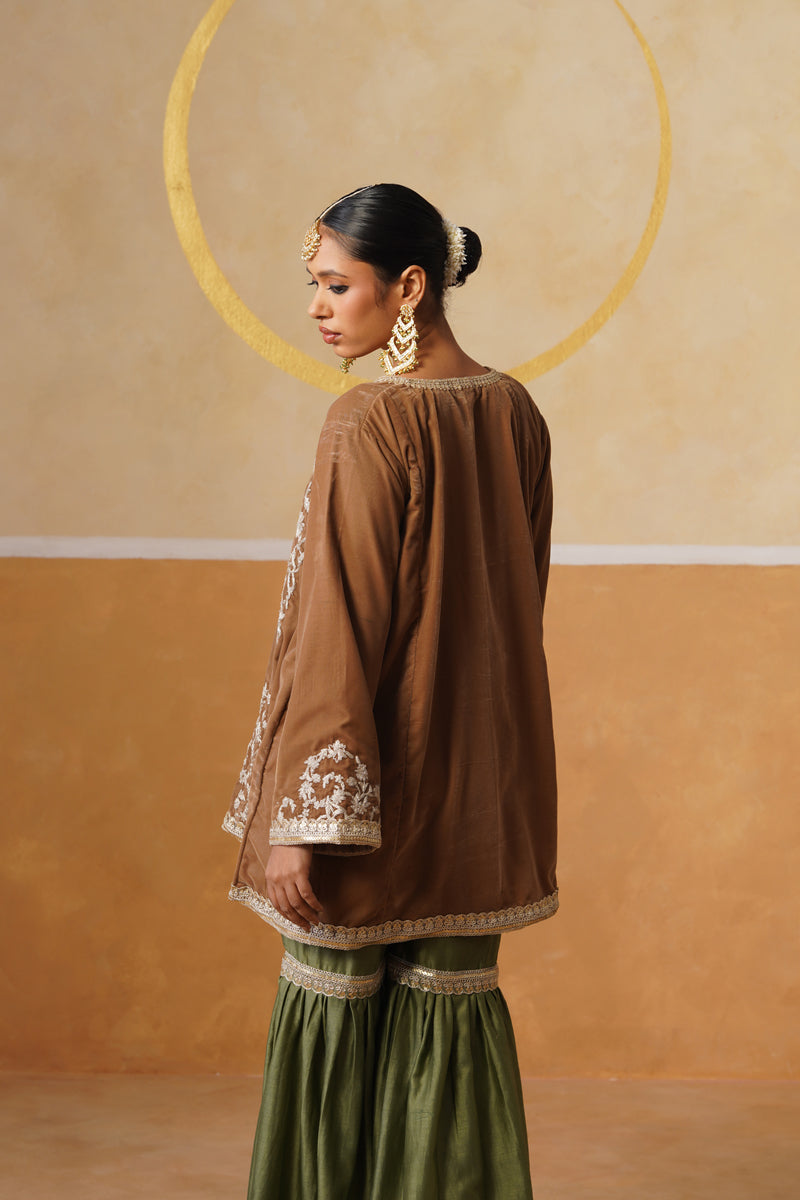 Tarang Kurta Set with Gharara