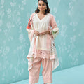 Blush Elan Kurta Set with Dupatta