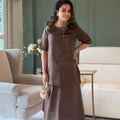 Cocoa Calm Linen Skirt Co-ord Set