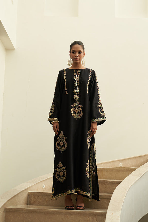 Black Chaandraat Kaftaan