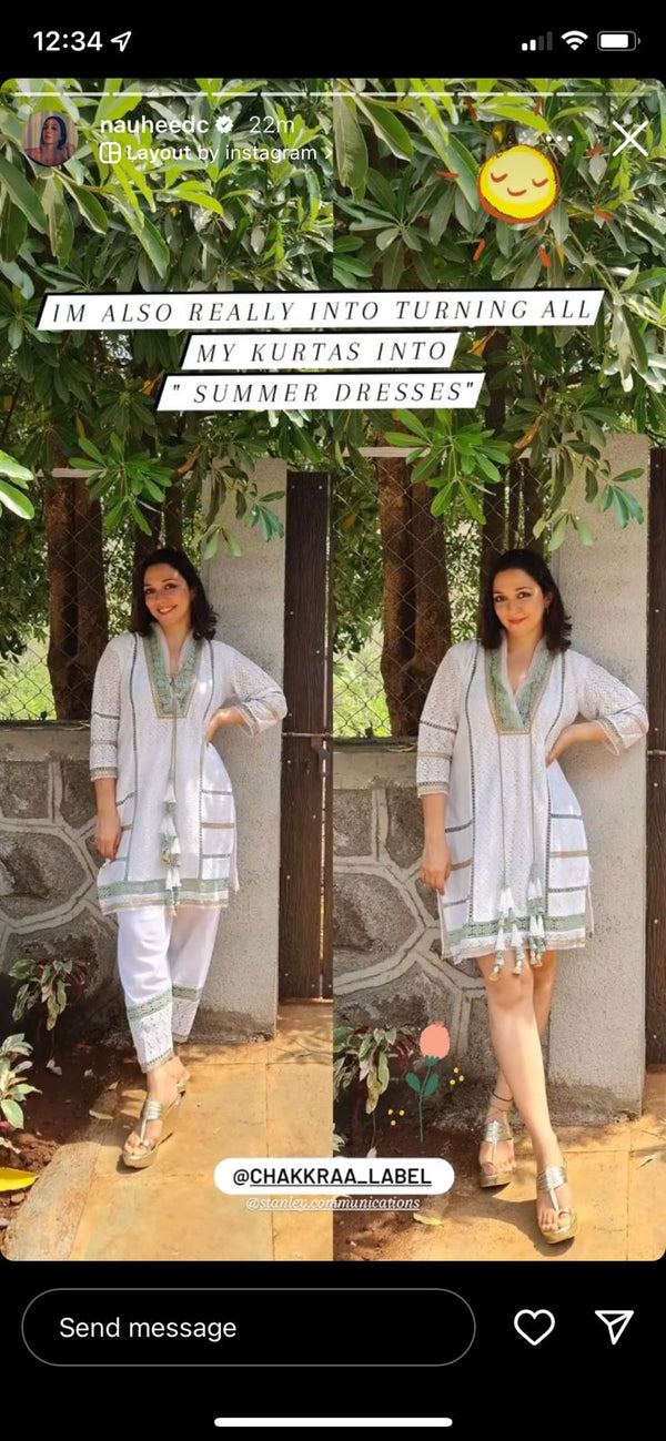 Nauheed Cyrusi’s pick Mehreen Kurta Set