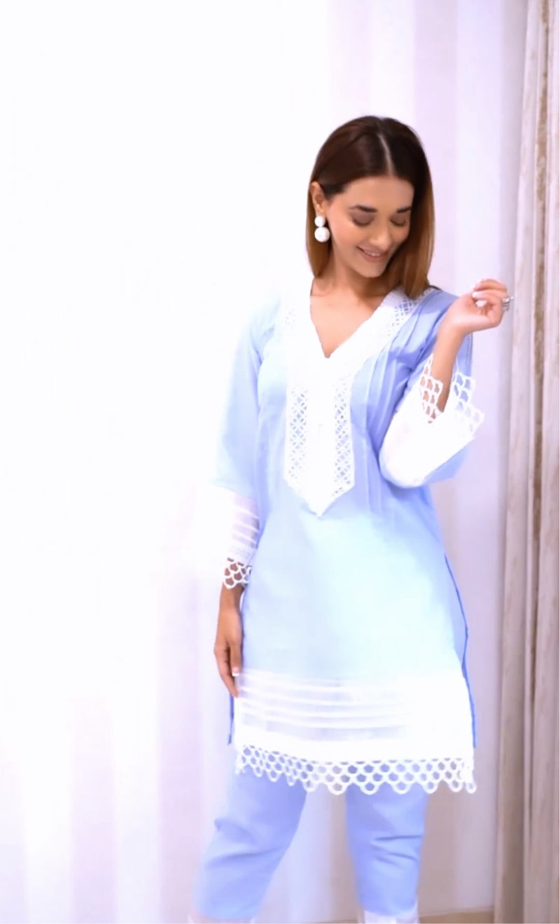 Deeksha Mishra’s pick Bluebell Kurta Set