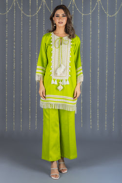 Sabz Green Kurta Set