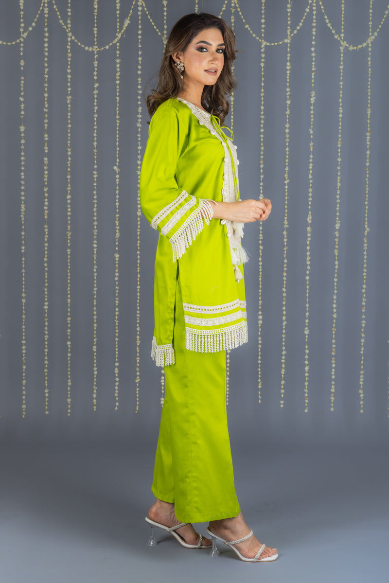 Sabz Green Kurta Set