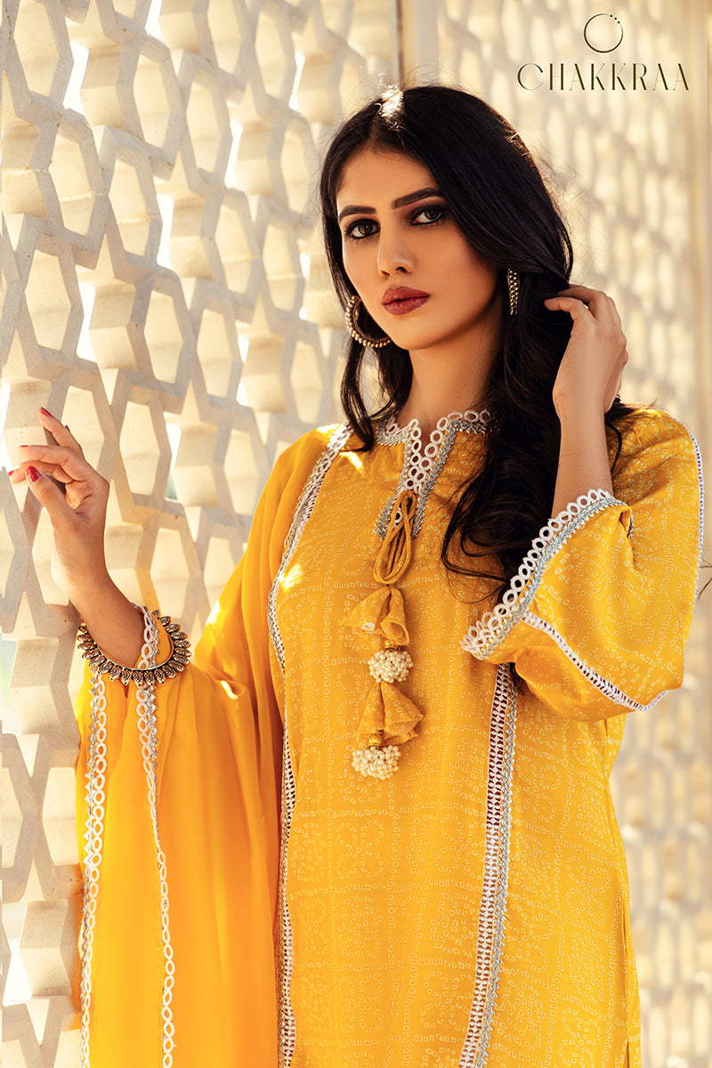 Sunflower Kurta Set