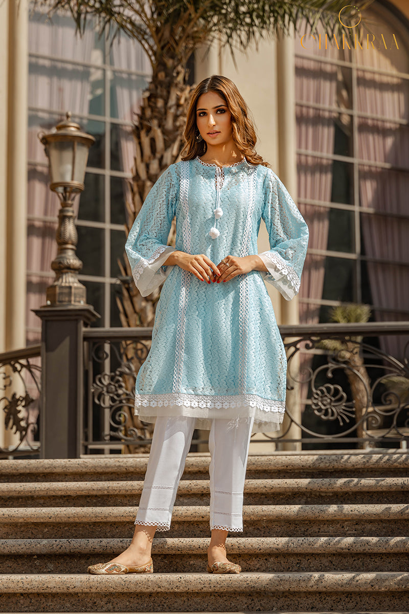 Serenity Kurta with Straight Pants