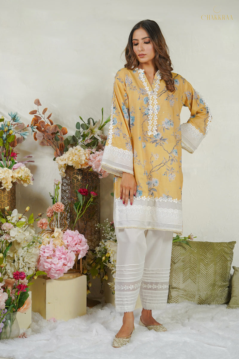 Bagh Kurta Set