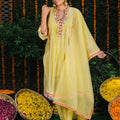 Sunheri Kurta Set